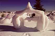 snow sculpture #2